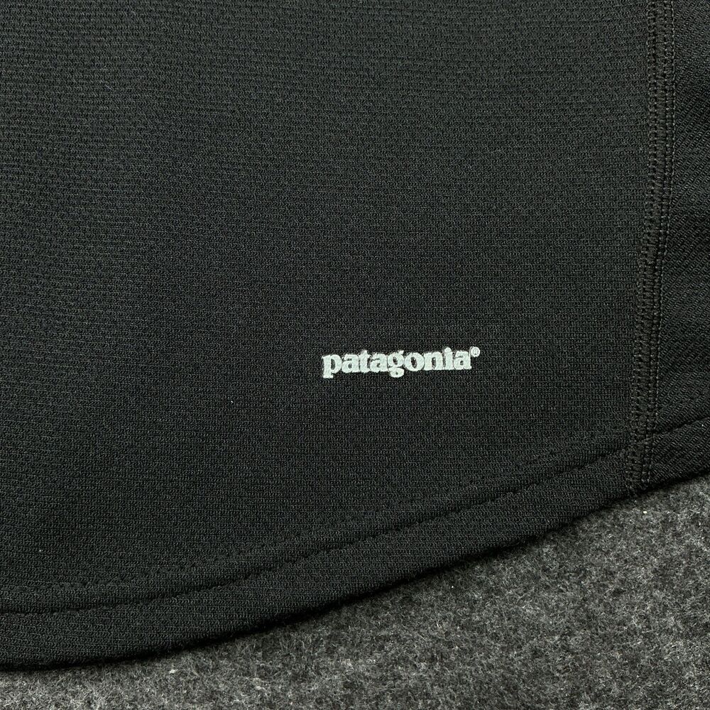 Patagonia Womens Capilene 3 Crew Base Layer L Black Performance Midweight Hiking - Picture 3 of 12